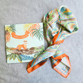 Wildlife in Singapore Scarf - orange